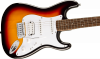 Squier Affinity Series Stratocaster Junior HSS Laurel Fingerboard White Pickguard 3-Color Sunburst